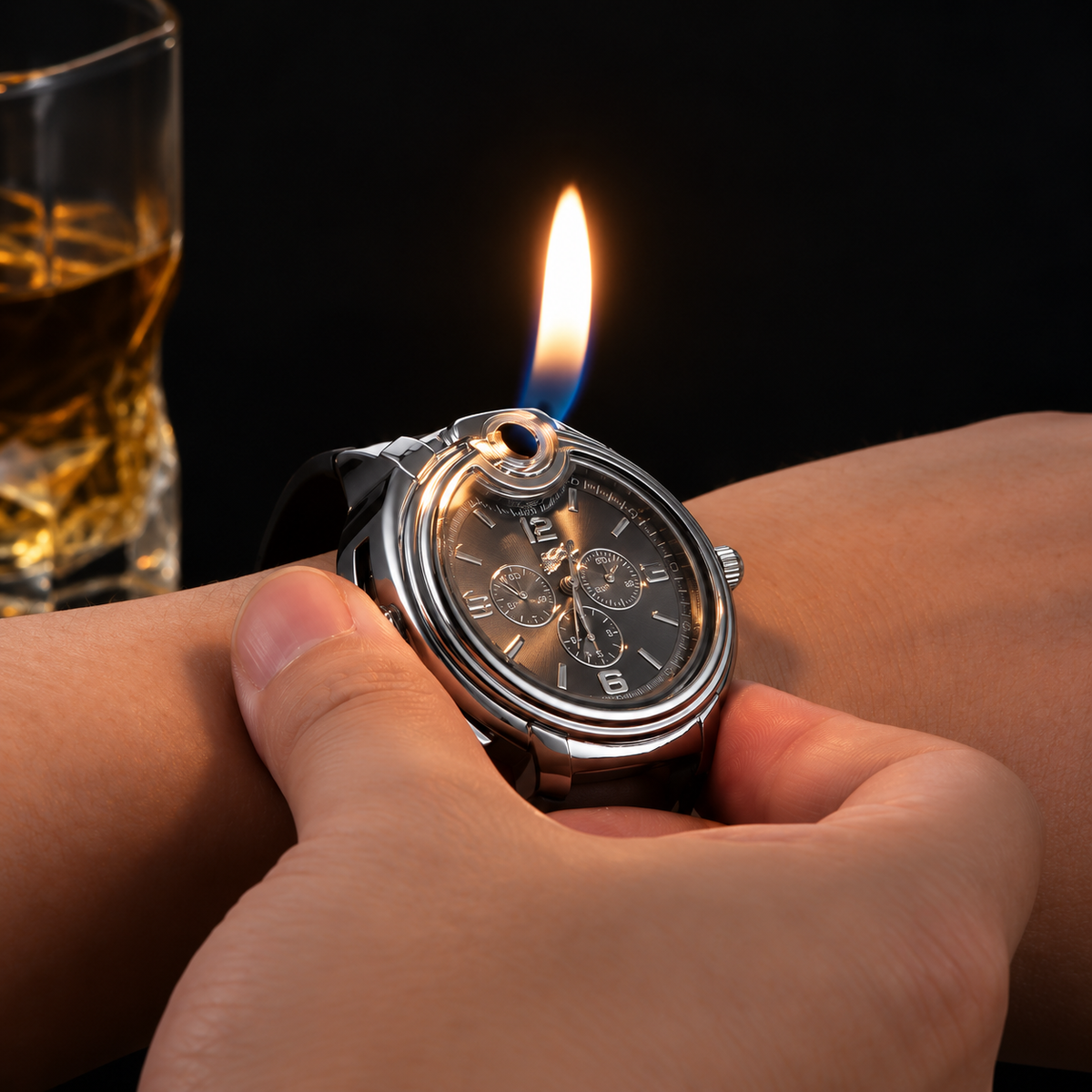 Encendedor de Gas TOMY Reloj