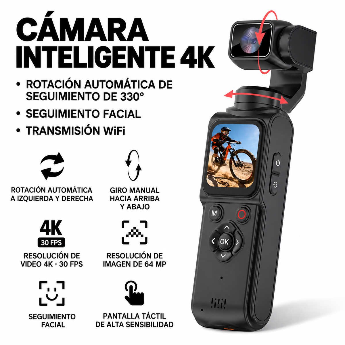 Lenovo Cámara de Acción HD