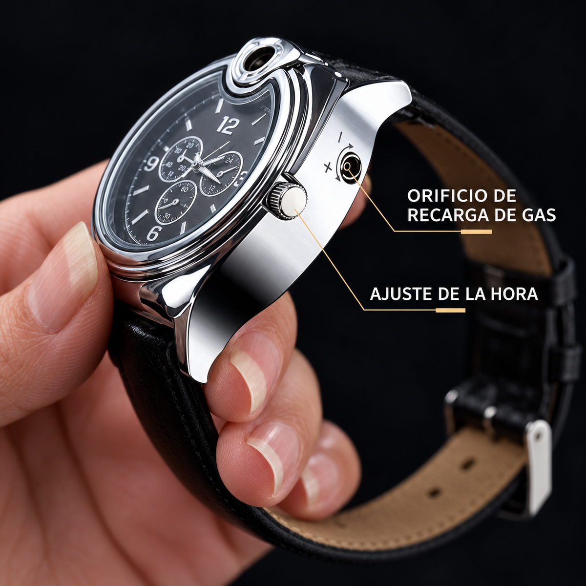 Encendedor de Gas TOMY Reloj