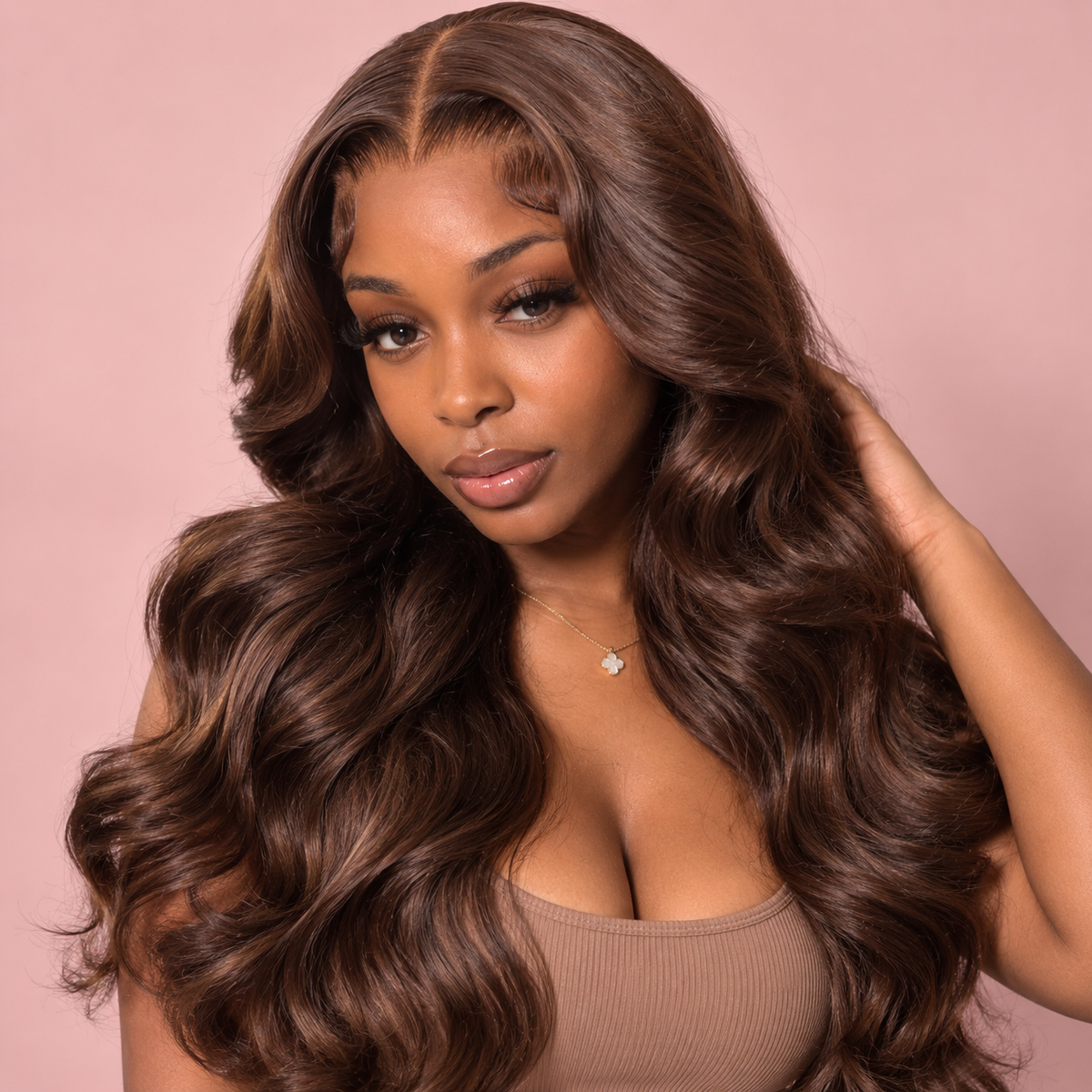 Amara Chocolate Body Wave HD Lace Wig