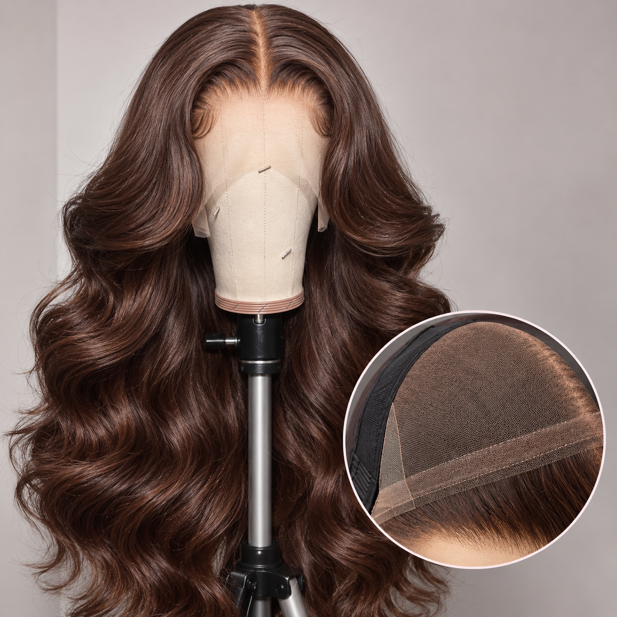 Amara Chocolate Body Wave HD Lace Wig