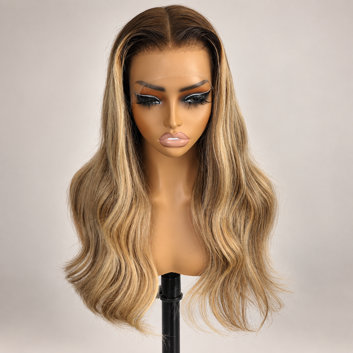 Nayeli Blonde Highlight Body Wave HD Lace Wig
